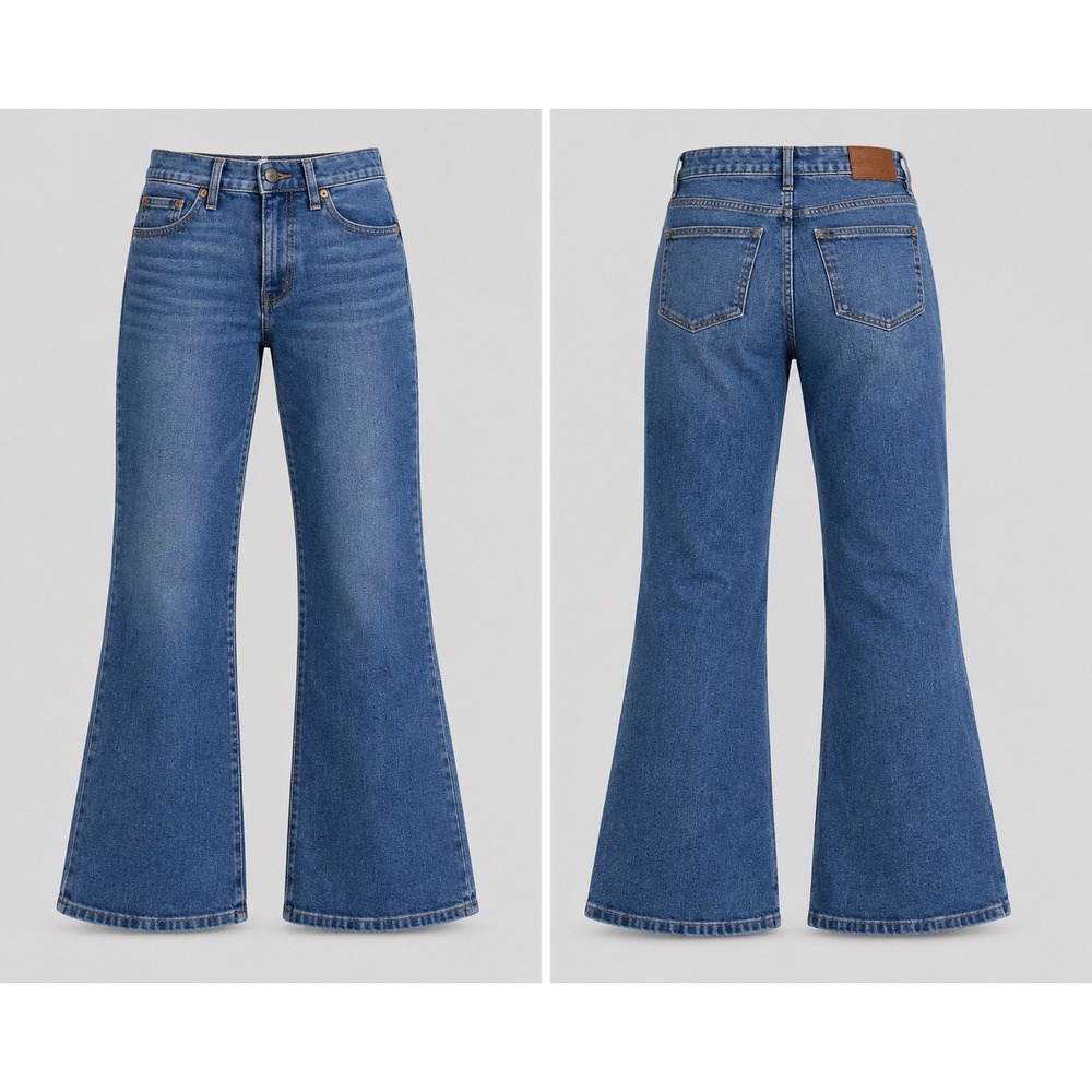 Madewell Jeans Women's 29 T Cali Demi Boot Comfort Stretch Casual BOHO Y2K